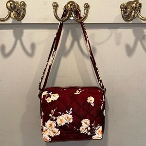 Vera Bradley Blooms & Branches Medium Hipster Crossbody Bag in Performance Twill